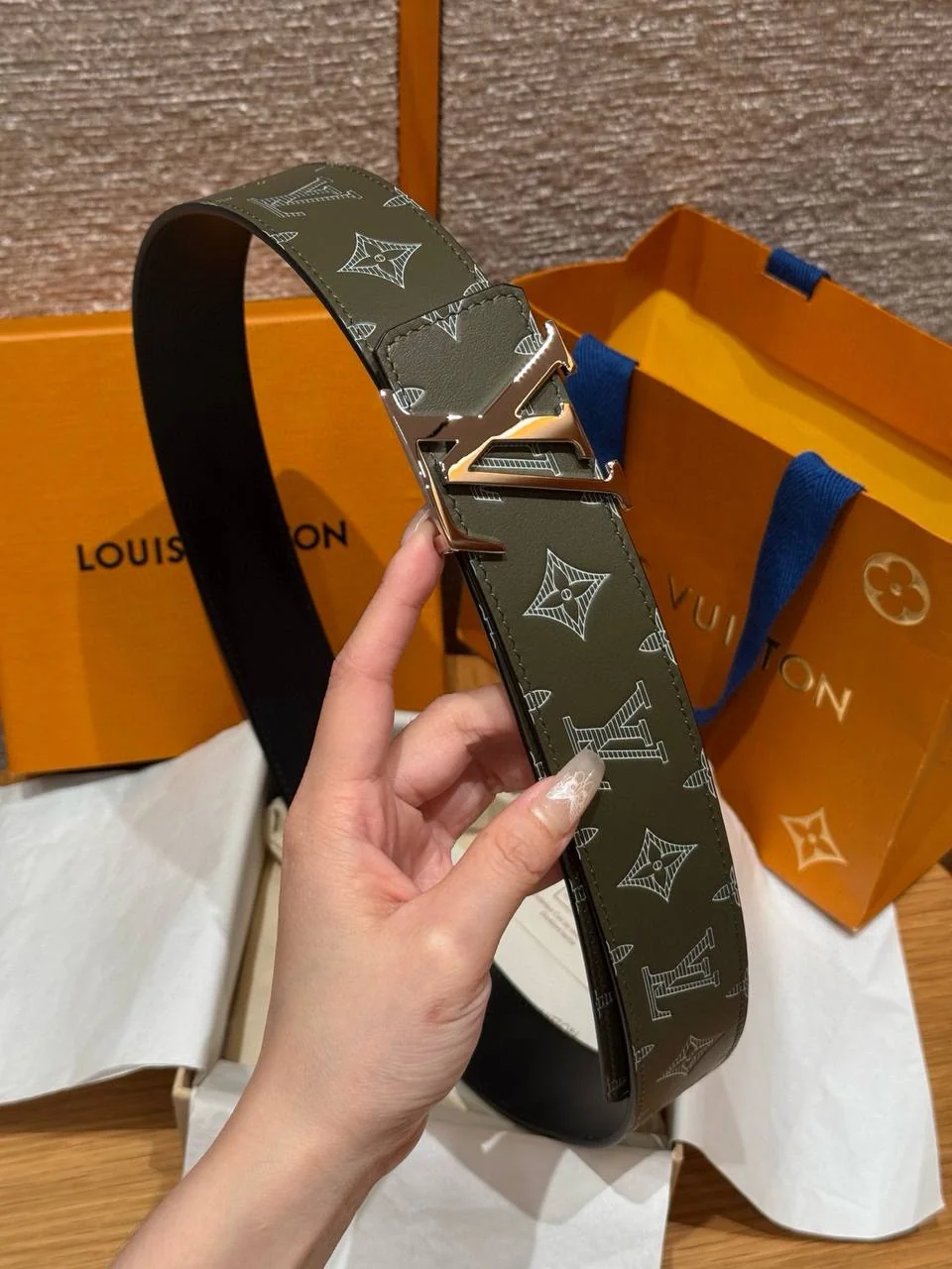 Чоловічий ремінь - Louis Vuitton